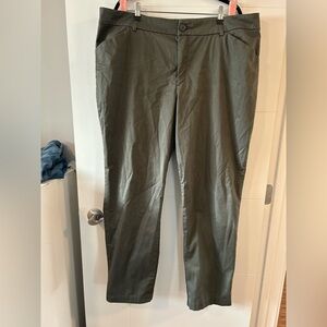 Lee Women's Olive Straight Leg Pants